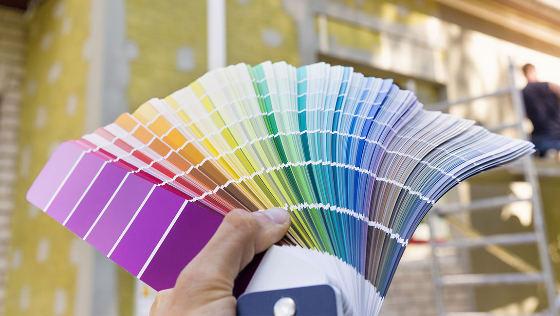 Paint swatches